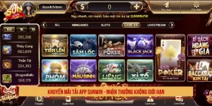 Khuyến Mãi Tải App Sunwin - Nhận Thưởng Không Giới Hạn
